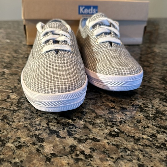 Keds CH Seersucker Black NIB 9.5 - Picture 3 of 8